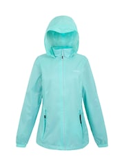 Regatta Blue Womens Corinne IV Waterproof Packaway Jacket - Image 8 of 10