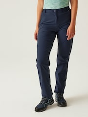 Regatta Blue Womens Travel Light Trousers II - Image 2 of 8