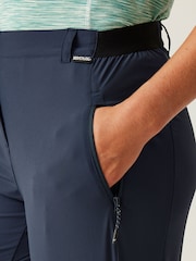 Regatta Blue Womens Travel Light Trousers II - Image 5 of 8
