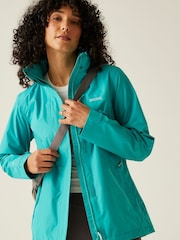 Regatta Sky Blue Womens Daysha II Waterproof Jacket - Image 6 of 9