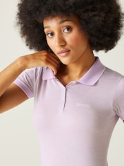 Regatta Light Purple Womens Remex II Active Polo Shirt - Image 4 of 7