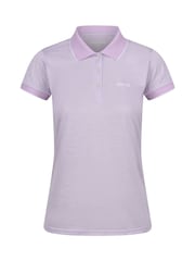 Regatta Light Purple Womens Remex II Active Polo Shirt - Image 5 of 7