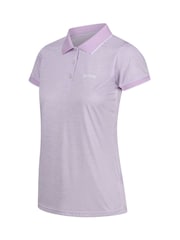 Regatta Light Purple Womens Remex II Active Polo Shirt - Image 7 of 7