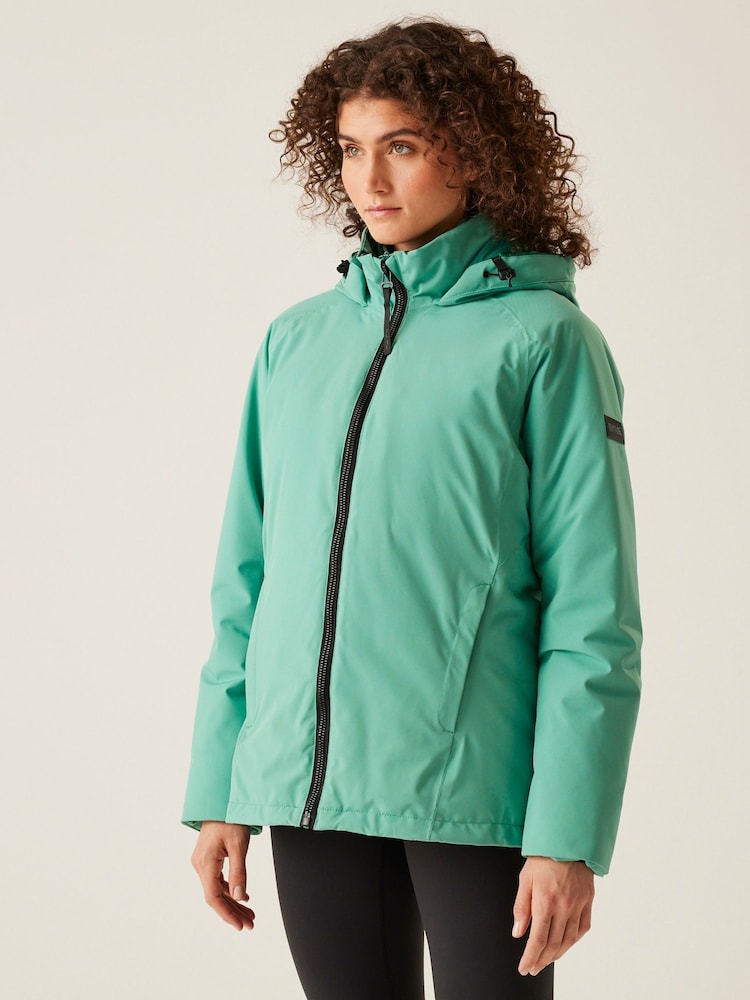 Regatta Green Womens Reeah Waterproof Jacket - Image 1 of 8