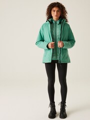 Regatta Green Womens Reeah Waterproof Jacket - Image 3 of 8