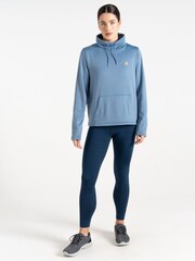 Dare 2b Womens Blue Lexan Overhead Hooded Fleece - Image 2 of 7