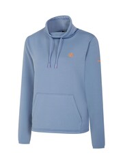 Dare 2b Womens Blue Lexan Overhead Hooded Fleece - Image 6 of 7