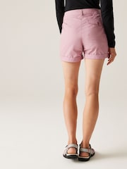 Regatta Pink Womens 100% Cotton Pemma Shorts - Image 2 of 7
