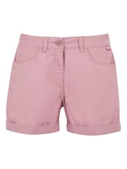 Regatta Pink Womens 100% Cotton Pemma Shorts - Image 5 of 7