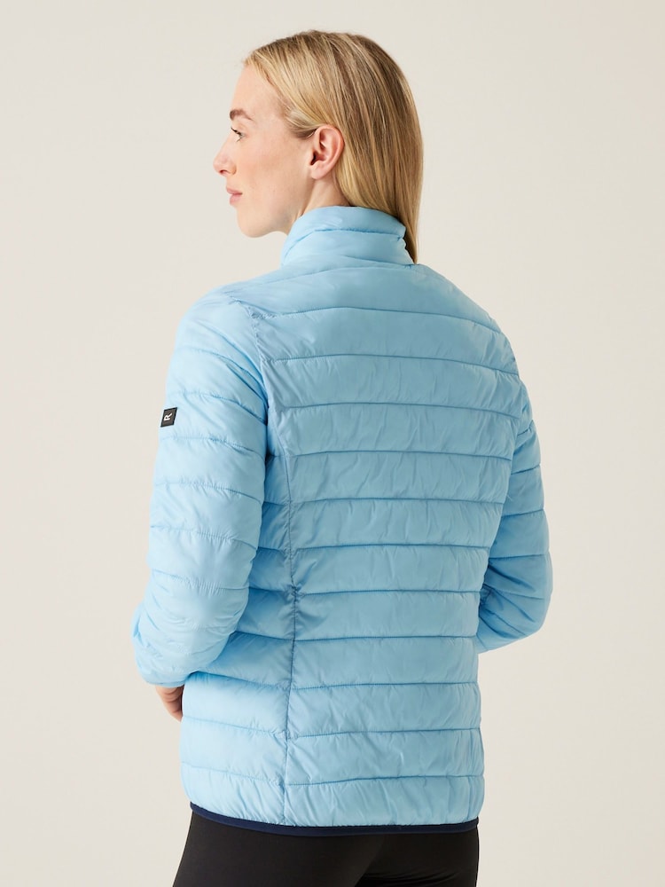 Regatta Blue Chrome Womens Marizion Baffled Jacket - Image 2 of 8