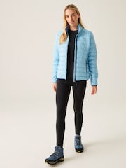 Regatta Blue Chrome Womens Marizion Baffled Jacket - Image 3 of 8