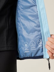 Regatta Blue Chrome Womens Marizion Baffled Jacket - Image 5 of 8