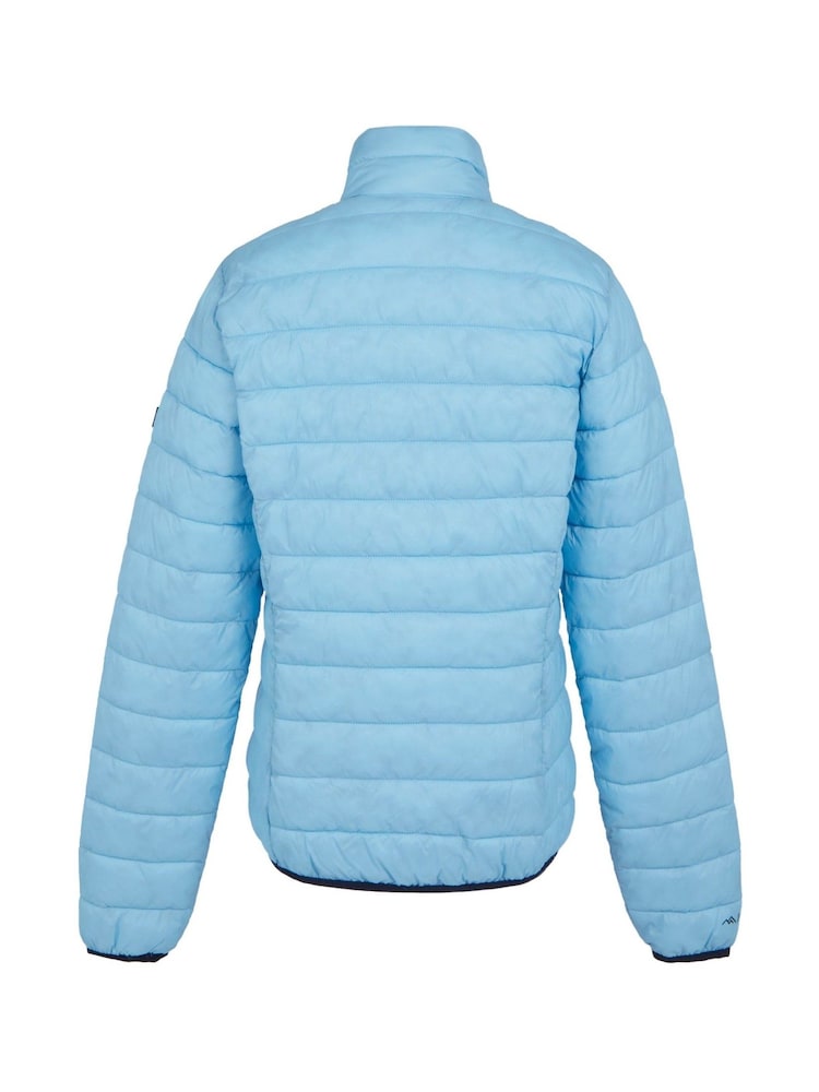 Regatta Blue Chrome Womens Marizion Baffled Jacket - Image 8 of 8