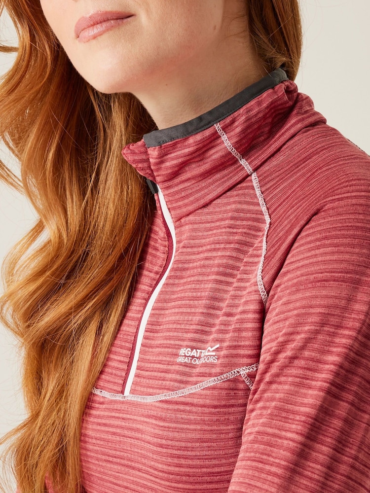 Regatta Red Womens Yonder II Full Zip SweatShirt - Image 2 of 6