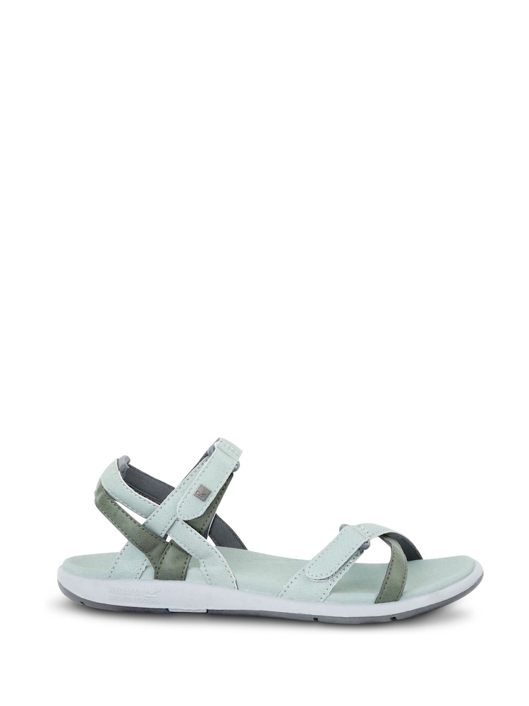 Regatta Green Womens Lady Santa Cruz Sandals - Image 1 of 6