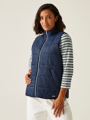 Regatta Blue Womens Courcelle Quitled Body Warmer II - Image 2 of 8