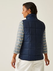 Regatta Blue Womens Courcelle Quitled Body Warmer II - Image 3 of 8