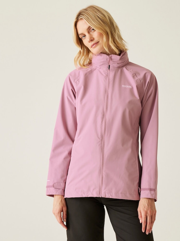 Regatta Pink Womens Daysha II Waterproof Jacket - Image 2 of 10 Regatta Pink Womens Daysha II Waterproof Jacket - Image 2 of 10