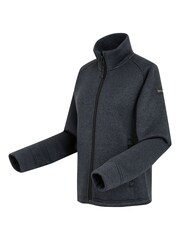 Regatta Grey Womens Emilide Knit Effect Cosy Fleece - Image 7 of 7