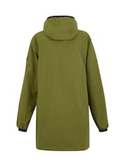 Regatta Green Womens Lioka Longer Length Waterproof Jacket - Image 9 of 9