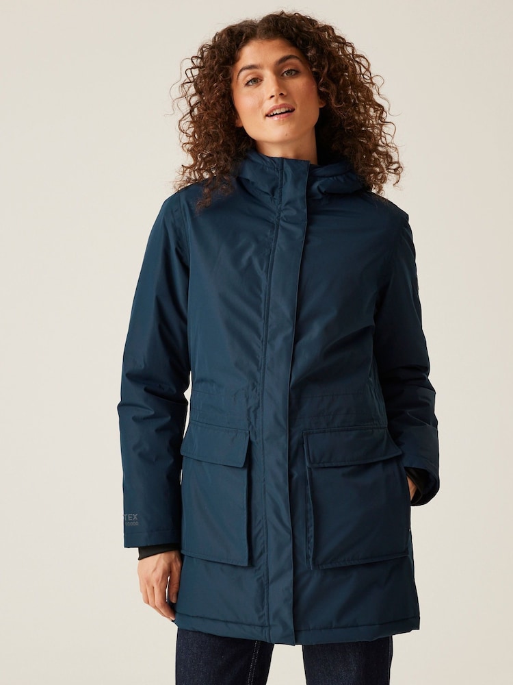 Regatta Blue Womens Voltera Heated Jacket - Image 1 of 8 Regatta Blue Womens Voltera Heated Jacket - Image 1 of 8
