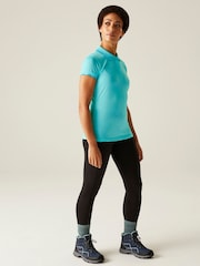 Regatta Blue Womens Remex II Active Polo Shirt - Image 4 of 8