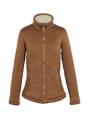 Regatta Brown Womens Razia II Full Zip Bonded Fleece - Image 5 of 7