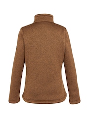 Regatta Brown Womens Razia II Full Zip Bonded Fleece - Image 6 of 7