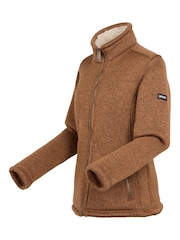 Regatta Brown Womens Razia II Full Zip Bonded Fleece - Image 7 of 7