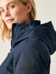 Regatta Blue Womens Voltera IV Waterproof Heated Jacket - Image 5 of 8