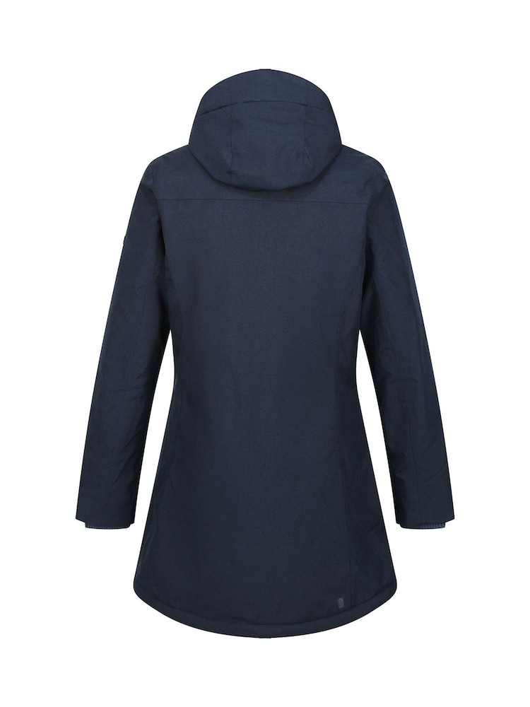 Regatta Blue Womens Voltera IV Waterproof Heated Jacket - Image 8 of 8