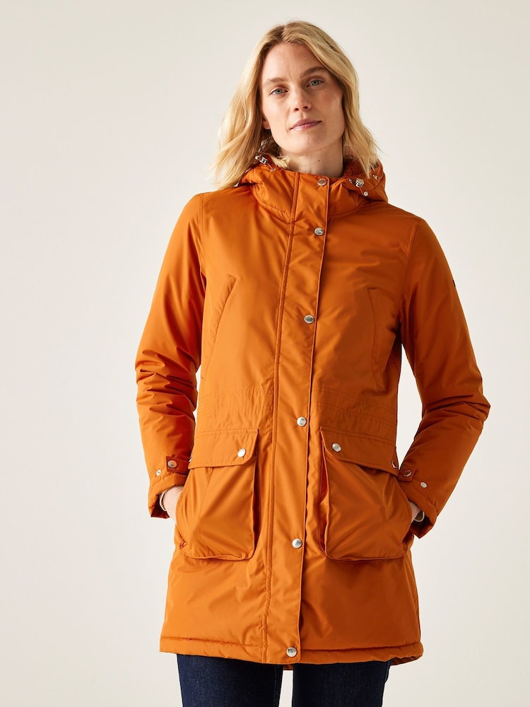 Regatta Orange Womens Voltera Waterproof Heated Jacket - Image 1 of 8