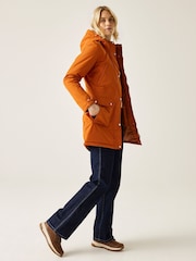 Regatta Orange Womens Voltera Waterproof Heated Jacket - Image 3 of 8