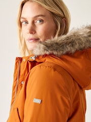 Regatta Orange Womens Voltera Waterproof Heated Jacket - Image 4 of 8