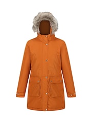 Regatta Orange Womens Voltera Waterproof Heated Jacket - Image 7 of 8