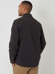 Threadbare Green Snap Fastening Shacket - Image 3 of 4