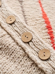 Celtic & Co. Drop Stitch Breton Linen Blend Jumper - Image 5 of 6