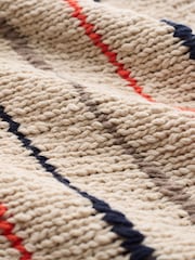Celtic & Co. Drop Stitch Breton Linen Blend Jumper - Image 6 of 6