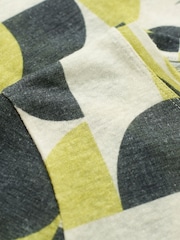 Celtic & Co. V-Neck Linen Blend T-Shirt - Image 4 of 5