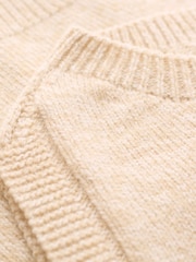 Celtic & Co.Cream Zip Thru Cardigan - Image 5 of 7