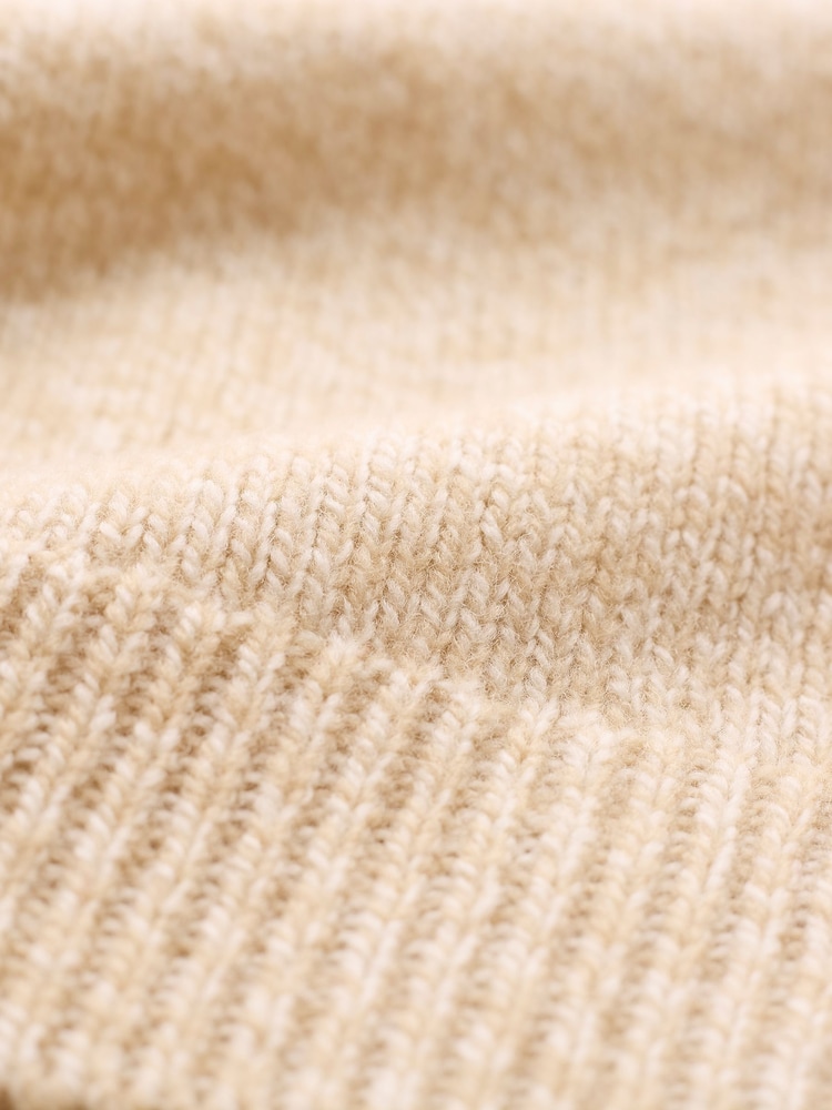 Celtic & Co.Cream Zip Thru Cardigan - Image 7 of 7