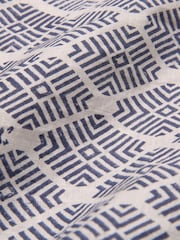 Celtic & Co. Blue Square Neck Linen Top - Image 3 of 3