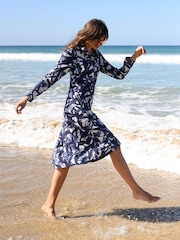 Celtic & Co. Slub 100% Cotton Jersey Shirt Dress - Image 2 of 4