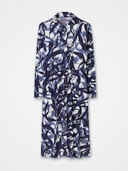 Celtic & Co. Slub 100% Cotton Jersey Shirt Dress - Image 3 of 4
