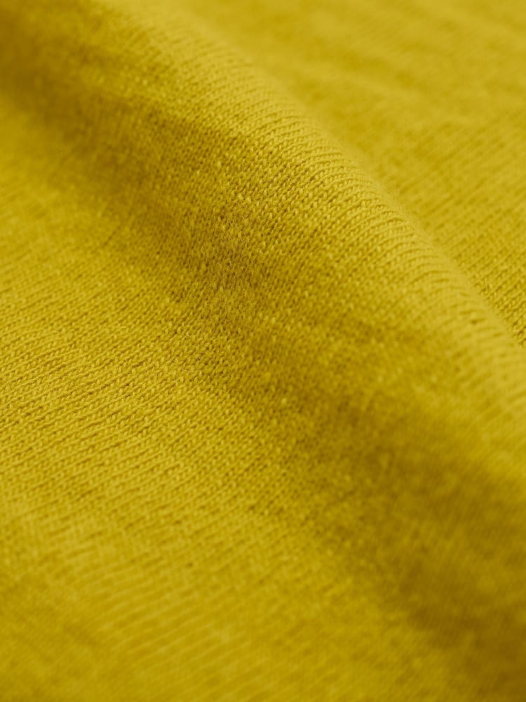 Celtic & Co. Yellow Geelong Slash Neck Jumper - Image 4 of 4