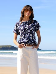 Celtic & Co.Slub 100% Cotton T-Shirt - Image 1 of 4