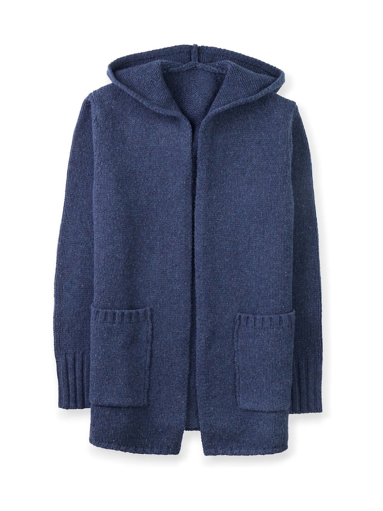 Celtic & Co. Flecked Hooded Coatigan - Image 2 of 5