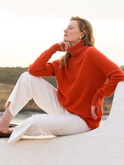 Celtic & Co. Geelong Slouch Roll Neck Jumper - Image 1 of 6