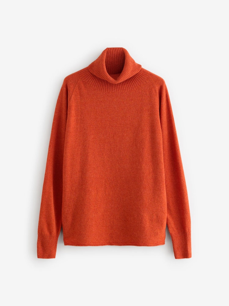 Celtic & Co. Geelong Slouch Roll Neck Jumper - Image 2 of 6