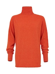 Celtic & Co. Geelong Slouch Roll Neck Jumper - Image 4 of 6